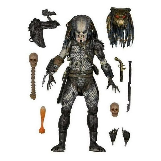 Figura de anime de juguete Predators Grey Back Elder, 18 cm, PVC Mo