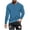 Blue, variant on BinBiL Men's Cotton Blend Long Sleeve Tees, Moisture Wicking, Odor Protection, UPF 30+ Sky Blue 10(XL)