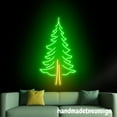 thumbnail image 3 of Handmadetneonsign Pine Tree Neon Sign, Pine Tree Wall Art, Merry Christmas Tree Home Wall Decor 038788, 3 of 5