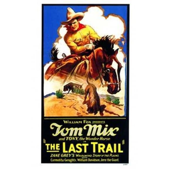 Posterazzi MOV143213 The Last Trail Movie Poster - 11 x 17 in.