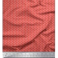 thumbnail image 1 of Soimoi Polyester Crepe Fabric Geometric Small Print Fabric by Yard 52 Inch Wide, 1 of 3
