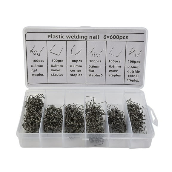 600PCS Plastic Repair Machine Welding Hot Stapler Bumper Welder Staples