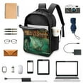 thumbnail image 3 of Pirates of The Caribbean Backpacks 16 Inch Bookbag Casual Daypack for Travel Camping Hiking, 3 of 6