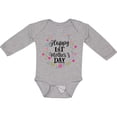 thumbnail image 3 of Inktastic Happy 1st Mothers Day Girls Girls Long Sleeve Baby Bodysuit, 3 of 5