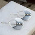 thumbnail image 5 of K-KED Boho 925 Silver Filled Ear Hook Party Earrings Women Dangle Drop Wedding Jewelry-#1, 5 of 6