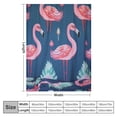 thumbnail image 4 of Nawypu Swan Pattern Blanket Pink Swan Flower Soft Fuzzy Warm Plush Throw Blanket Cozy Lightweight All Season Blanket Durable Gifts Blanket for Bed Sofa Couch Home Decor, 4 of 6