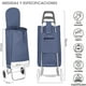thumbnail image 5 of Carrito para Mandado Compras Resistente Plegable y Multiusos azul marino, 5 of 10