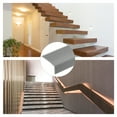 thumbnail image 6 of Uxcell 3.2Ft Stair Nosing, 3cm L Shape Staircase Step Edges Protectors, Grey, 6 of 6
