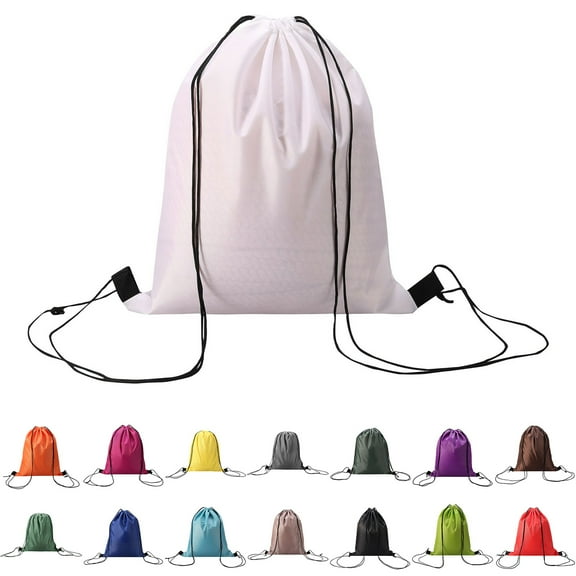Happy Date Backpack Bag, Waterproof Draw String Back Sack with Zip Pocket, Gym Drawstring Bags Swim Bag for Men Women
