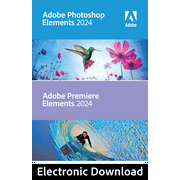 Adobe - Photoshop Elements 2024 & Premiere Elements 2024 - Mac [Digital Download]