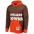thumbnail image 2 of Men's Mitchell & Ness Brown Cleveland Browns Big Face 5.0 Pullover Hoodie, 2 of 3