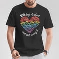 thumbnail image 2 of 100th Day of School and Still Loving It T-Shirt – 100 Rainbow Hearts Design, Fun Milestone Celebration Tee, 100 Days Smarter Shirt for Kids, Colorful School Achievement Apparel, 2 of 3
