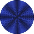 thumbnail image 1 of Ahgly Company Machine Washable Indoor Square Transitional Earth Blue Area Rugs, 3' Square, 1 of 7