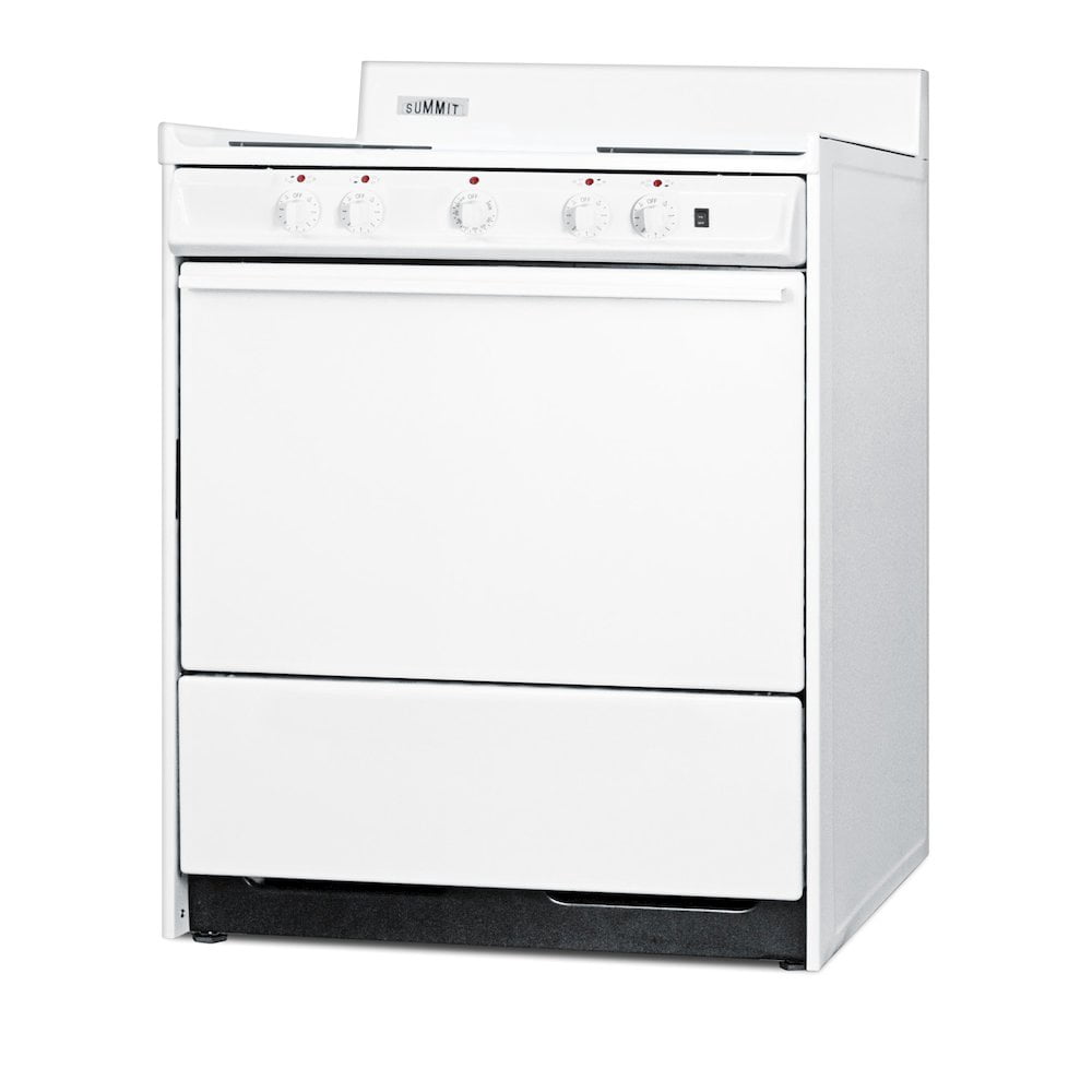 30" Wide Electric Coil Top Range
