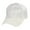 White, variant on Top Headwear Fashion Rhinestone Glitter High Bun Ponytail Baseball Cap - Gold