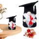thumbnail image 4 of Graduaciones Felpa Muñeca Juguete Temporada Graduación Adornos Sombrero Doctoral Gnomos Suave Creación para Regalos, 4 of 9