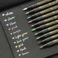 thumbnail image 3 of Soft head Metallic Marker Pens Medium Point Metallic Pens for, 3 of 8