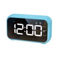 thumbnail image 1 of Reloj despertador digital LED con función de repetición, 2 alarmas, 12/24 horas EE. UU., 1 of 5