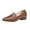 Brown, variant on Seffadzy Women's Flat Shoes Soft Sole Cutout Breathable Lightweight Casual Flats Comfortable Slip Black 35