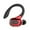 Red, variant on fankhu Waterproof Hanging Single Ear Earbuds Bluetooth-compatible 5.2 Noise Cancelling Sports Wireless Economic Headphones