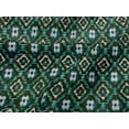 thumbnail image 4 of oneOone Viscose Jersey Fabric Check Kasuri Print Fabric BTY 60 Inch Wide, 4 of 5