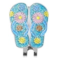thumbnail image 1 of Golf Hat Clip With Golf Ball Marker - Removable And Sturdy - Slipper Blue, 1 of 7
