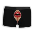 thumbnail image 2 of Aayomet Men's Underwear 3D Printed Breathable and Comfortable Inner Mid Rise With Waist Boyshort Underwea (Brown, XXL), 2 of 4