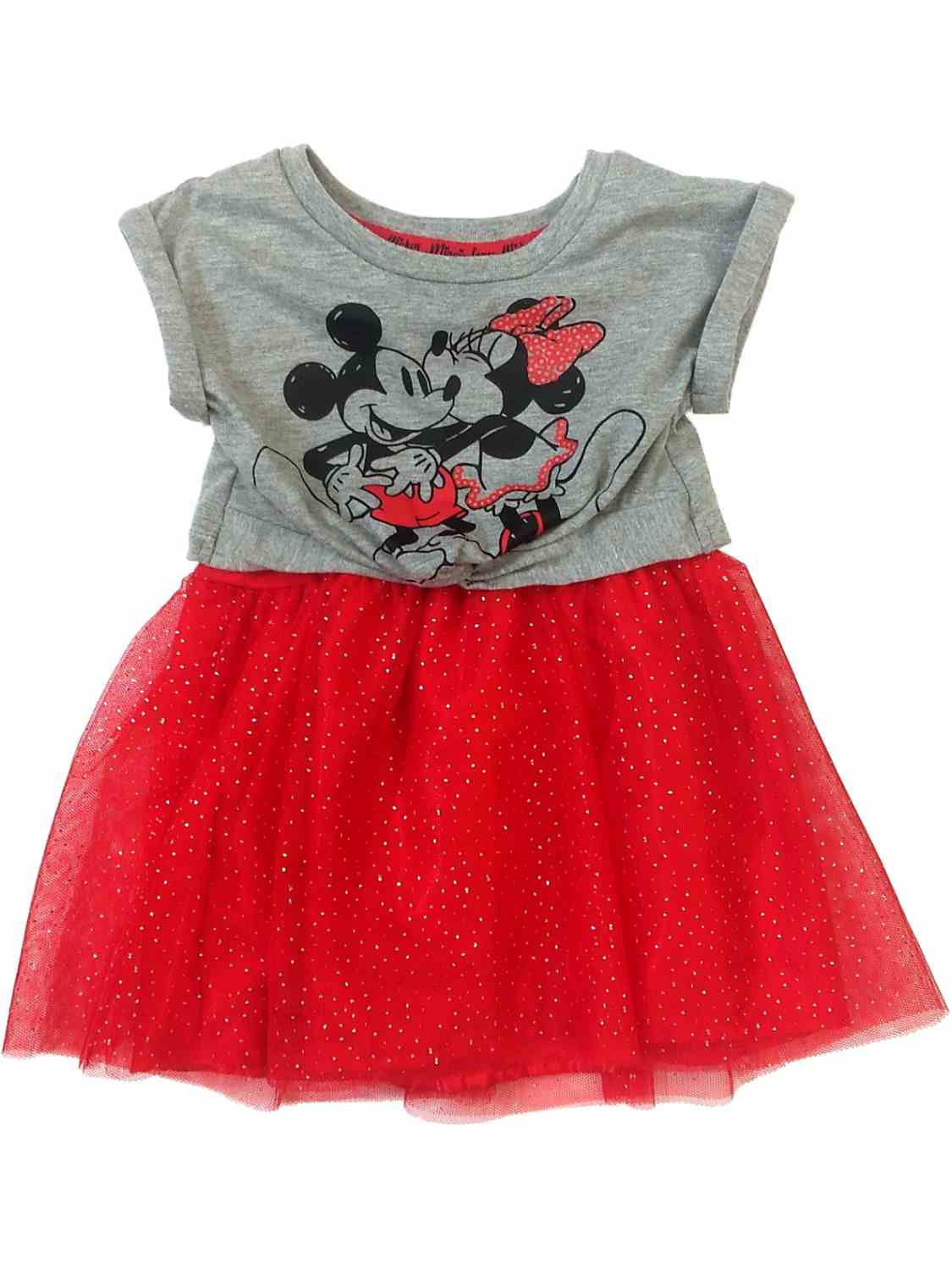 Red Mickey Mouse Minnie Mouse Costume for Infants