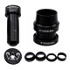 thumbnail image 1 of Greeniant Juego de tazones de bicicleta ligeros de doble rodamiento Universal, auriculares resistentes al desgaste para ciclismo, reemplazo de Ciclismo Negro, 1 of 6