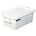 thumbnail image 4 of Rubbermaid BRUTE 27.8 in. x 16.5 in. x 10.7 in. 14 Gallon Tote Storage Bin with Lid - White, 4 of 4