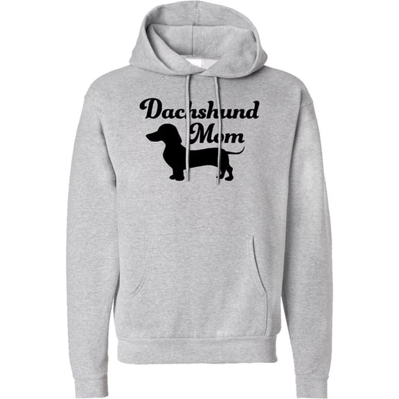 Inktastic Dachshund Mom Adult Hoodie Sweatshirt