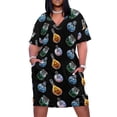 thumbnail image 2 of Frascos de hechizo de cuatro elementos vestido suelto con bolsillo vestido de noche para mujer vestidos de fiesta para mujer, 2 of 7
