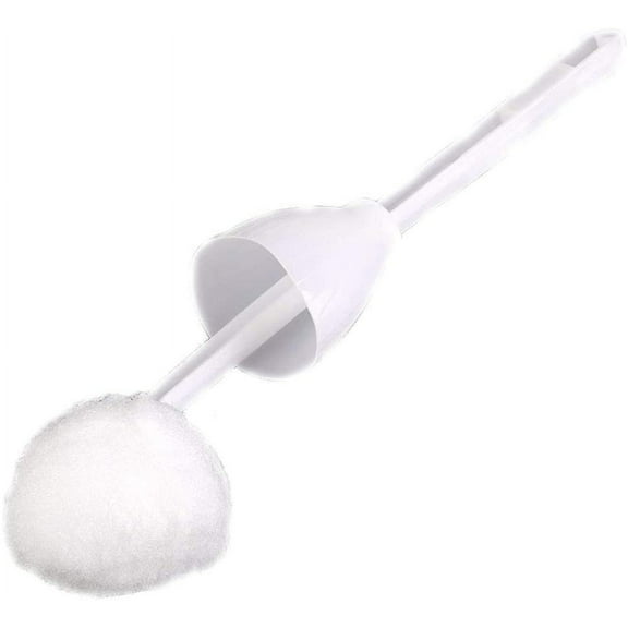 Multifunction Squeeze Water Cotton-Type Toilet Brush Soft Bristle Home Toilet Brush with Holder Toilet Bowl Bathroom Toilets Stone Wood Long Handle Toilet Brush Tools