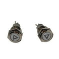 thumbnail image 1 of 2Pcs 16mm Universal led lámpara de advertencia de peligro shamjiam Interruptor de botón de luz, 1 of 9