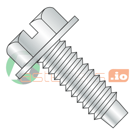 

5/16-18 x 4 Machine Screws / Slotted / Hex Washer Head / Steel / Zinc / With Dog Point / 3/16 Dog Point (Quantity: 200 pcs)