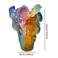thumbnail image 7 of Colcolo Crystal Vase Censer 2 in 1 ornament for Coffee Table Living Room Decoration Colorful, 7 of 7