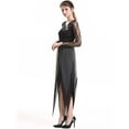 thumbnail image 4 of SMihono Robe Maxi Bohème d'Été pour Femmes Grande Taille Mode Gothique Château Longue Robe, Magnifique Robe Noire Robe de Plage, 4 of 8