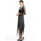 thumbnail image 4 of Vestido largo de castillo gótico de moda para mujer, precioso vestido negro Fridja  qw225, 4 of 8