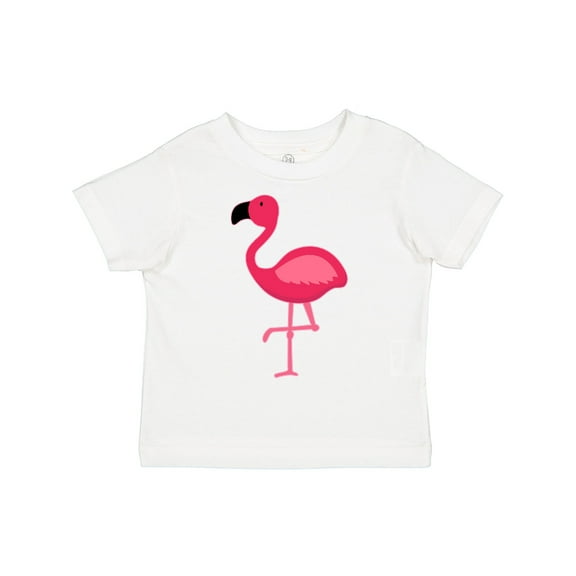 Inktastic Pink Flamingo Boys or Girls Toddler T-Shirt