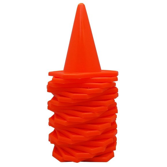 Bluedot Trading 4A Rc Racing Sports Marker cones for Kids games Indoor or Outdoor Sports, Theme Party, Agility Training, and More, Orange - Set of 20