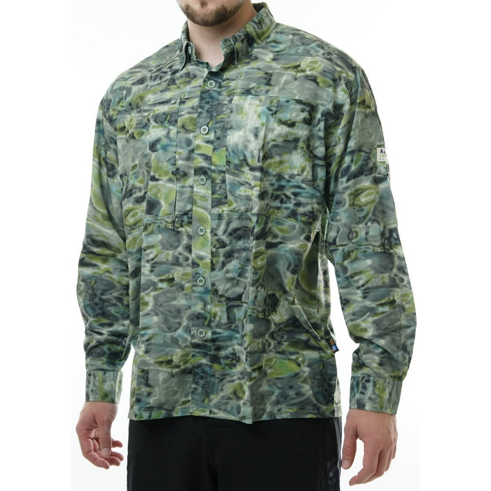 mens camo fishing shirts