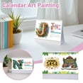 thumbnail image 2 of 2026 Desk Calendar Diamond Art Painting Kit, Monthly Flip Planner for Home & Office, 2 of 8