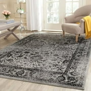 12 X 9 Area Rugs Safavieh Adirondack Vintage Distressed Grey Black Large Area Rug 9 X 12