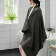thumbnail image 6 of Kebury 18 Piece Family Bath Towels Set - 6 Bath Sheets, 6 Hand Towels & 6 Washcloths - Microfiber Shower Towels with Hanging Loop Absorbent Ultra Soft Towels for Bathroom Spa Gym- Dark Brown, 6 of 7