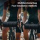 thumbnail image 4 of Bolsa de Manillar de Bicícleta, Paquete delantero de 2 capas en bicicleta de Carretera de gran Capacidad Ajustable Fácil de Montar Con Cierre de Cremallera Sellada para bicicleta, 4 of 7