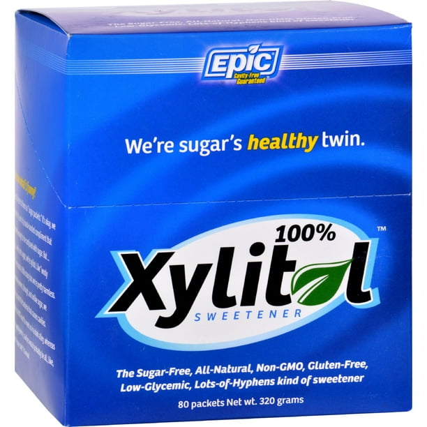 Epic Dental Sweetener 100 Xylitol Packet 15 oz
