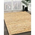 thumbnail image 3 of Ahgly Company Machine Washable Indoor Rectangle Abstract Orange Area Rugs, 7' x 10', 3 of 7