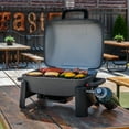 Nexgrill 1 Burner Cast Aluminum Tabletop Propane Gas Grill Black
