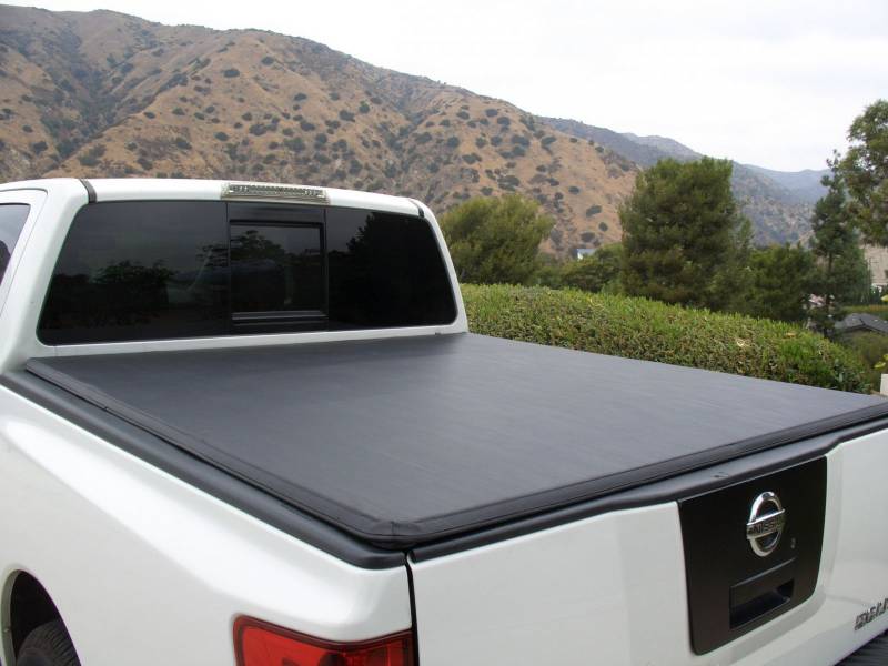 New 5 5ft Bed Rubber Sealed Lock Roll Soft Tonneau Cover Fits 04 17 Ford F150