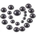 thumbnail image 2 of 5 Size Black Round Eyes 760pcs Resin Flat Back Cabochon Stuffed Craft Eyes for Bears DIY Making(4 mm 5 mm 6 mm 8 mm 10 mm), 2 of 6